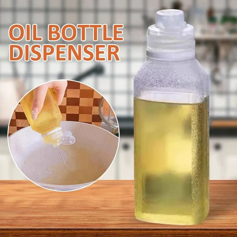 Oil Bottle Squeeze Pot Household Cooking Special Oils Spray Bottle Ketchup Bottles