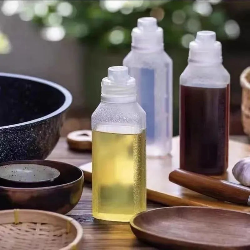 Oil Bottle Squeeze Pot Household Cooking Special Oils Spray Bottle Ketchup Bottles