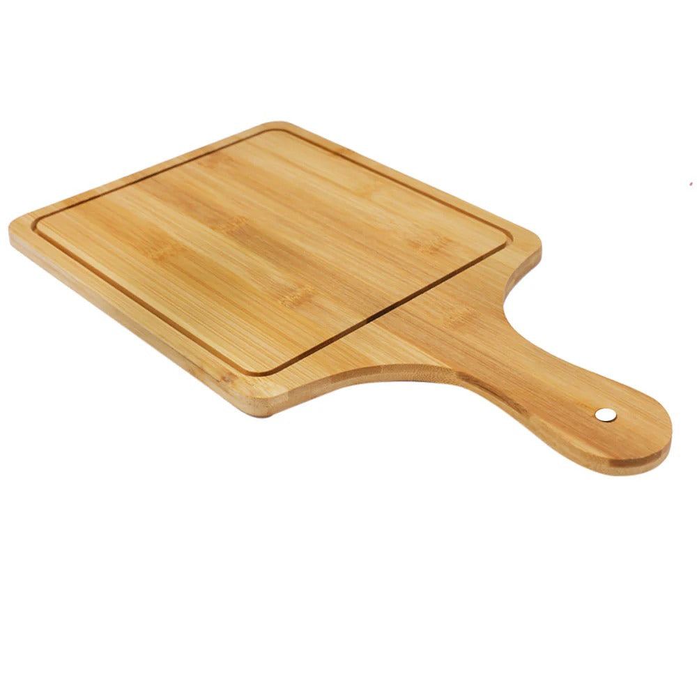 Square Wooden Pizza Serving Plate