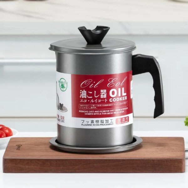 1.4L Stainless Steel Oil Strainer Pot