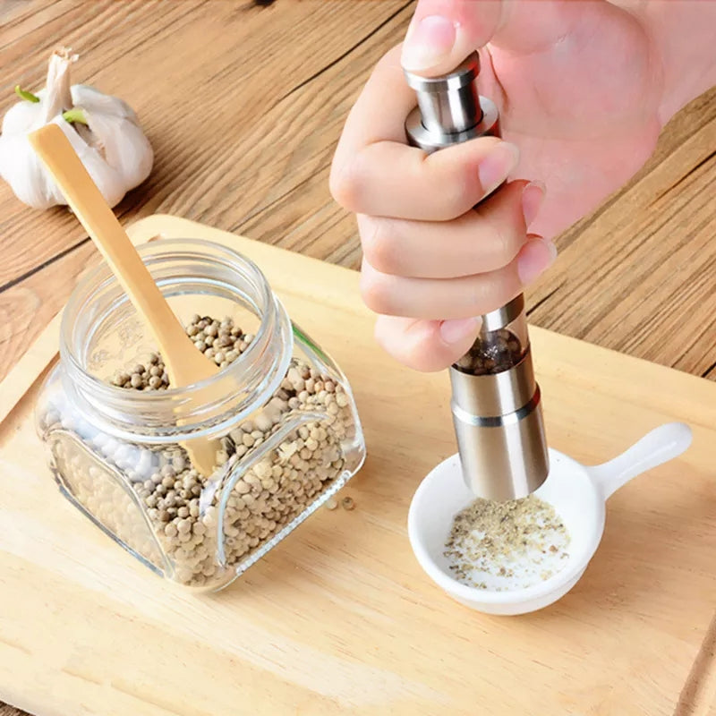 Stainless Steel Manual Spice Grinder