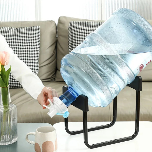 Water Bottle Stand With Nozzle