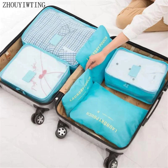 6 Pcs Travel Bags