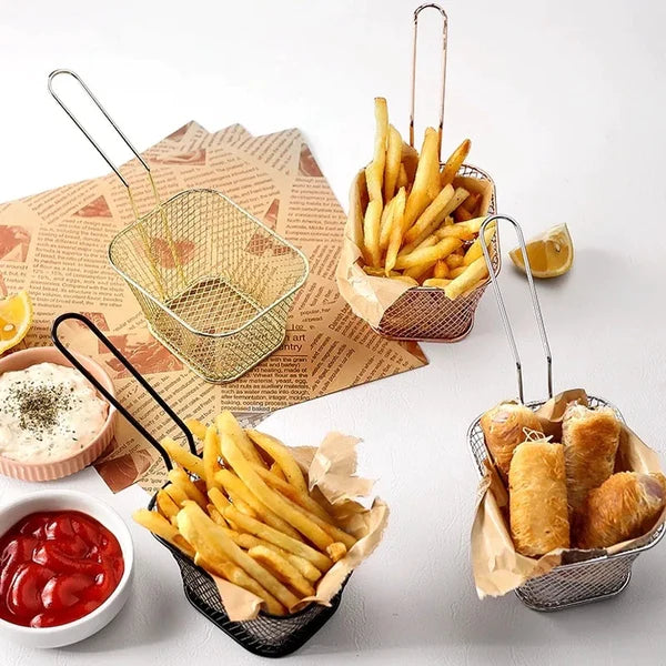 Stainless Steel Deep Fry Basket