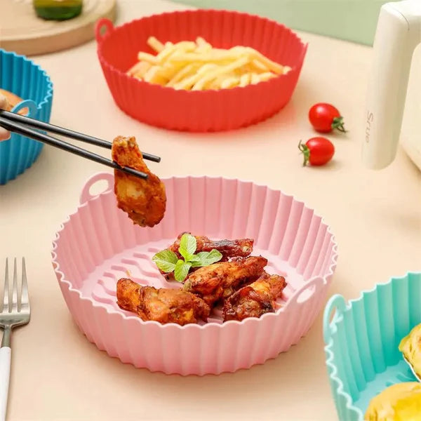 Silicone Reusable Air Fryer Pan