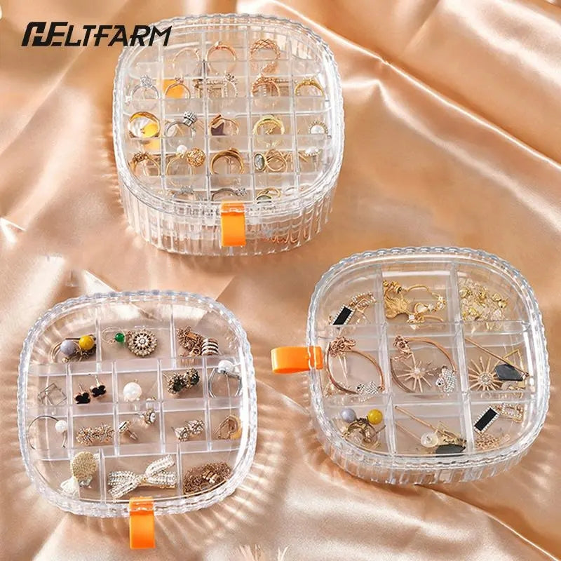 Transparent Crystal Jewelery Organiser