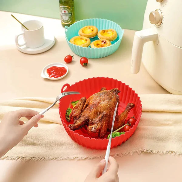 Silicone Reusable Air Fryer Pan