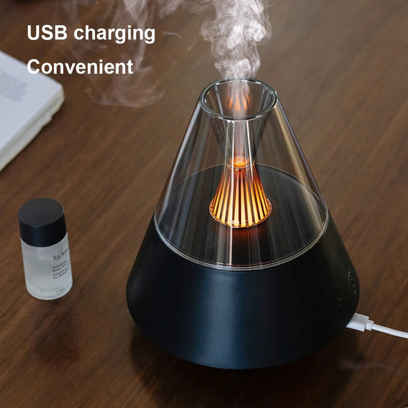 VOLCANIC AROMA AIR HUMIDIFIER WITH NIGHT LIGHT