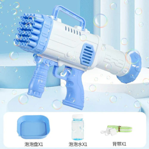 32 HOLES BAZOOKA BUBBLE MACHINE GUN TOY