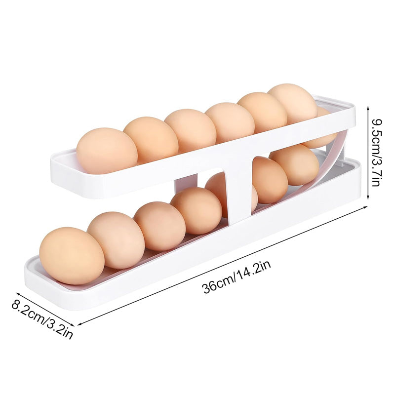 2 Tier Egg Dispenser For Refrigerator