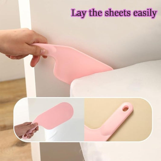 2Pcs Bedsheet Setter Tool PVC Bedsheet Tucker