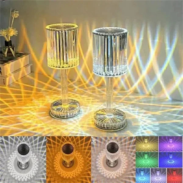 Crystal Colour Changing Lamp (16 Colors)