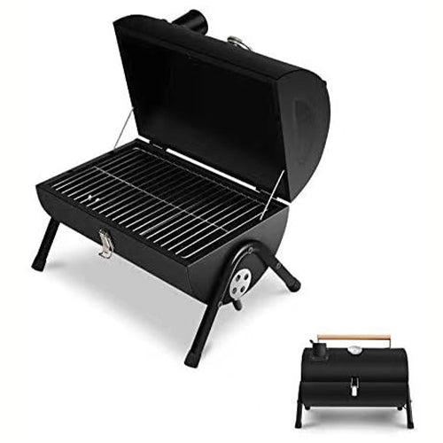 HEAVY DUTY CHARCOAL BARBECUE GRILL