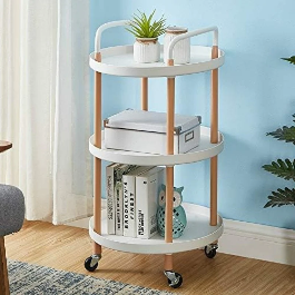 3-Tier Luxury Movable Trolley