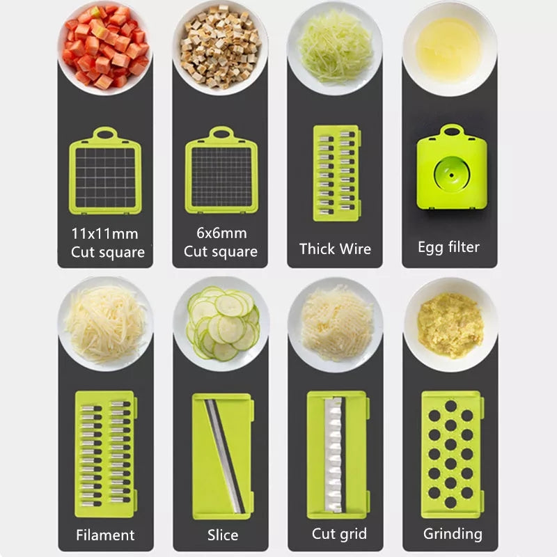 12in1 Multifunctional Vegetable Cutter