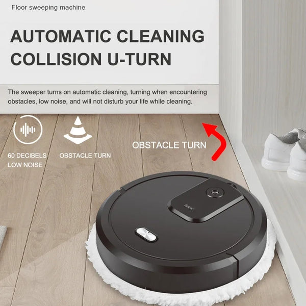 Intelligent Robot Sweeper With Humidifiying Spray