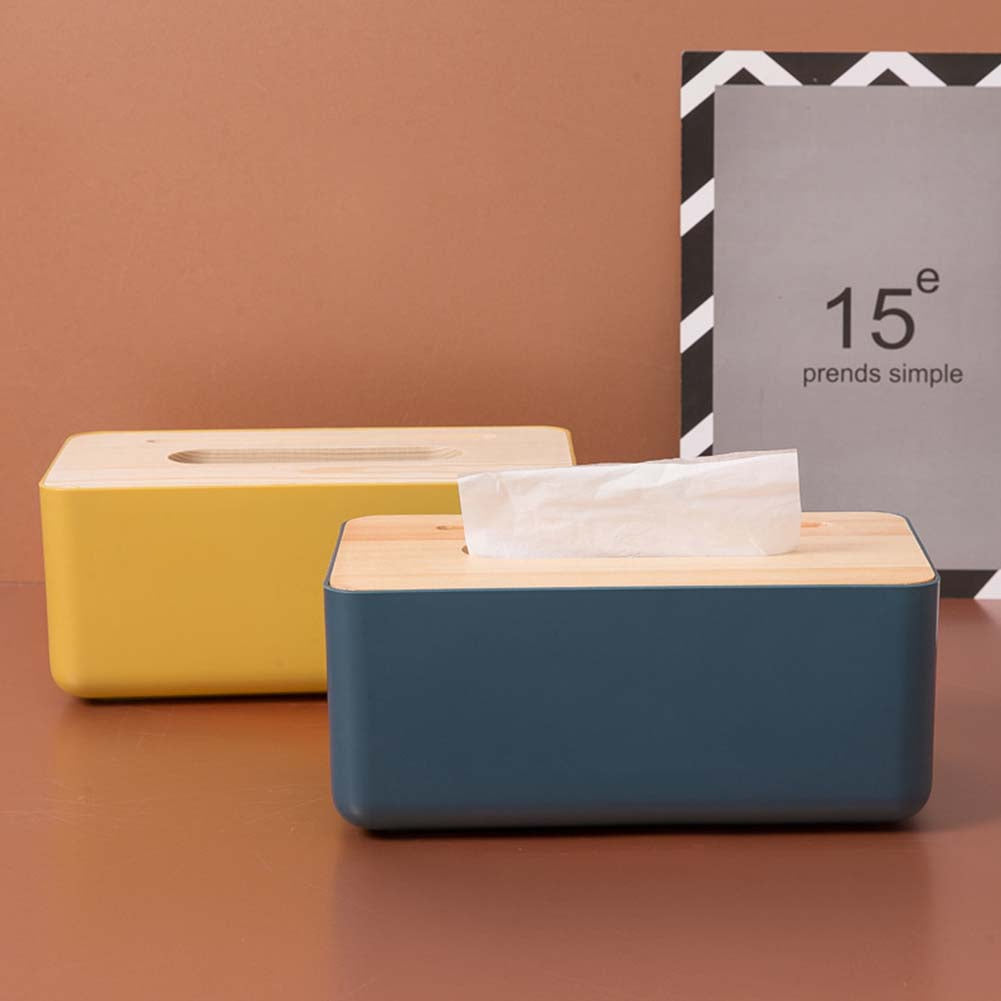 Plastic Tissue Box With Mobile Stand