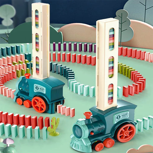 Automatic Domino Train Set