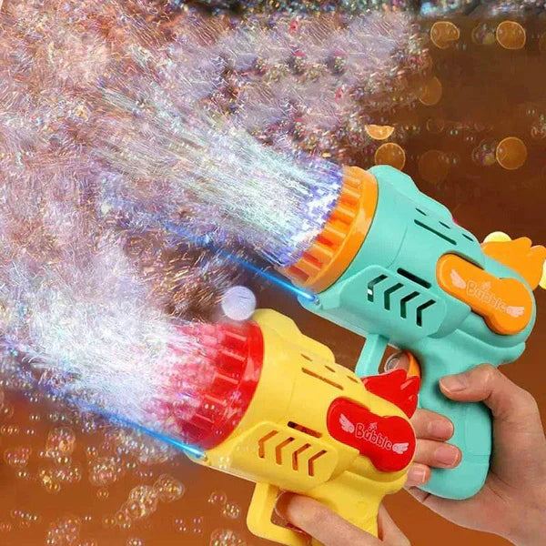 Bubble Machine Gun 29 Holes Blaster For Kids