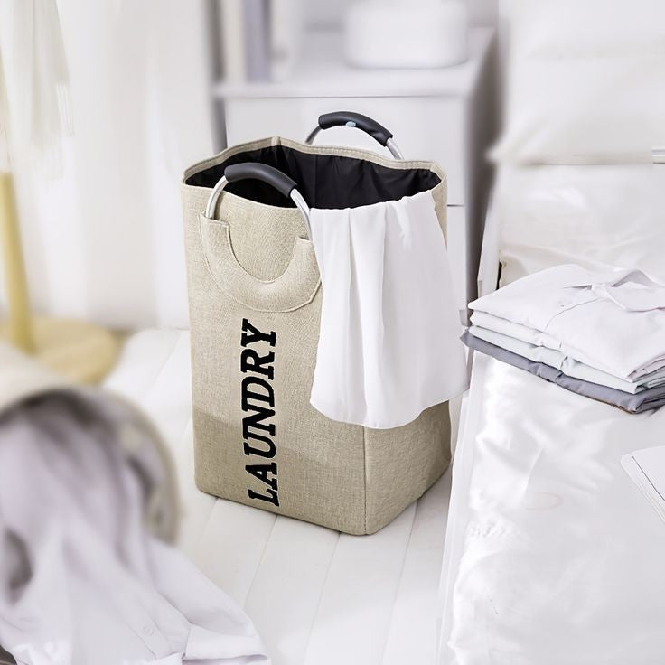 Portable Folding Laundry Basket (High Quality)