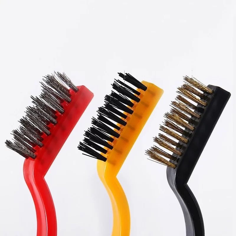 3 Pcs Mini Wire Brush Set