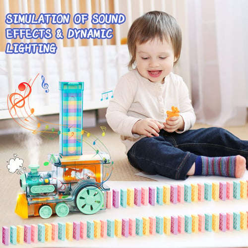 Automatic Domino Train Set