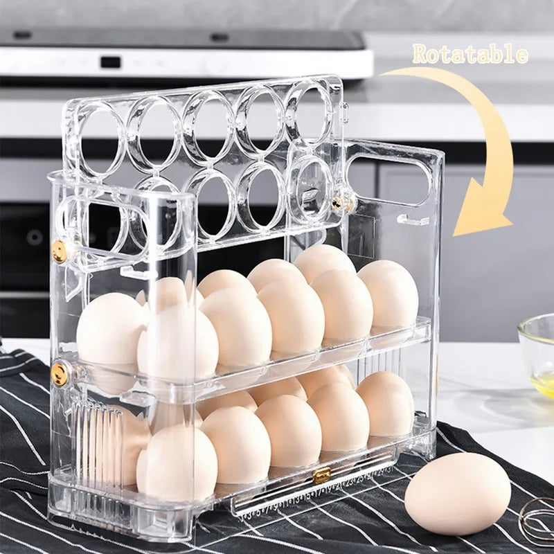 Acrylic 30 Grids 30 Layer  Egg Organizer