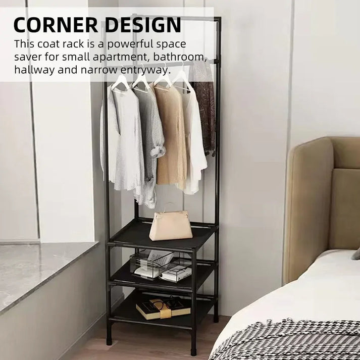 Attachable Wall Corner Rack