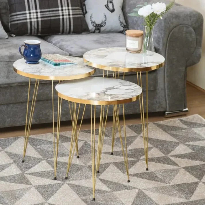 3PCs Coffee Table Set