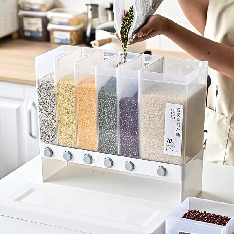 6 In 1 Grain Cereal Dispenser