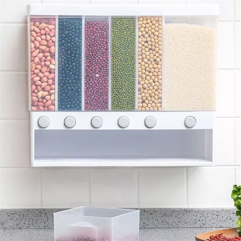 6 In 1 Grain Cereal Dispenser