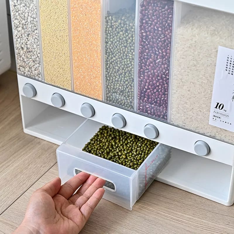 6 In 1 Grain Cereal Dispenser