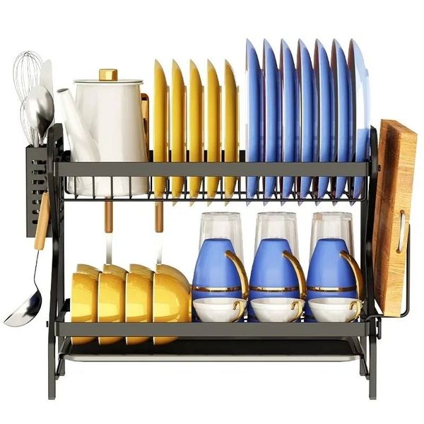 Metal Dish Drain Rack