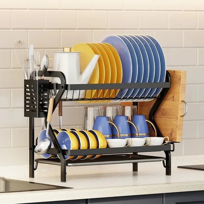 Metal Dish Drain Rack