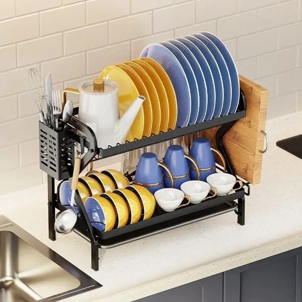 Metal Dish Drain Rack