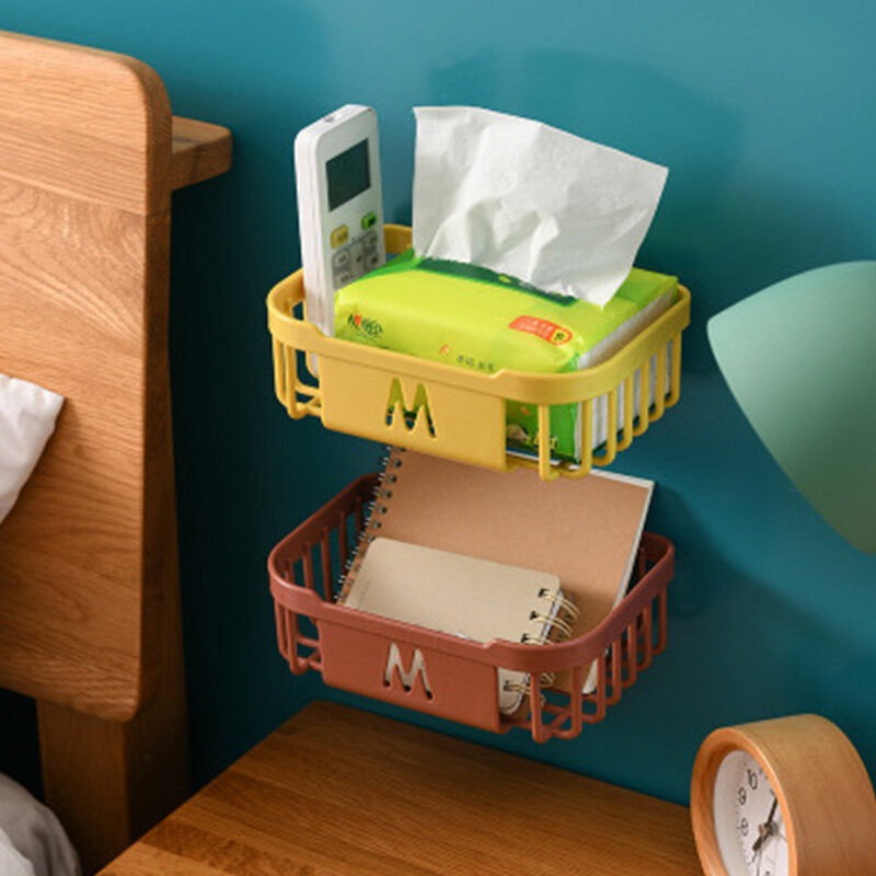 Punch-Free Toilet Paper Shelf