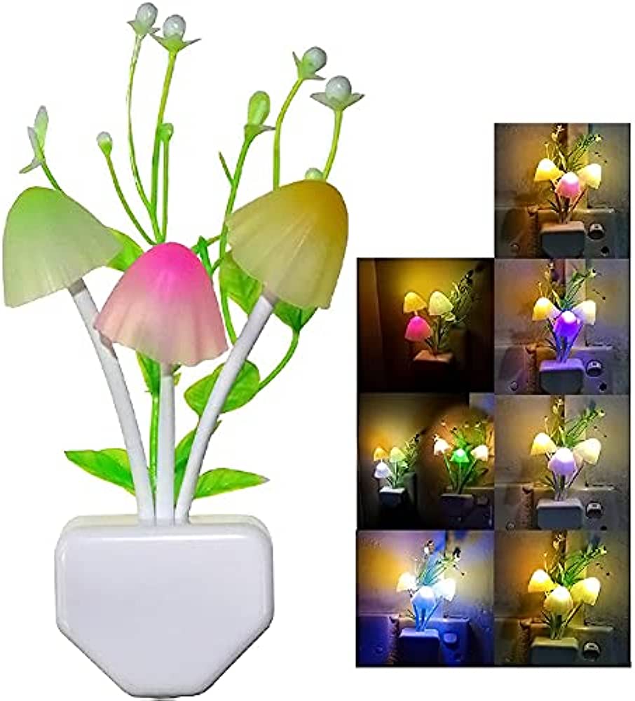 Smart Mushroom Lamp LED Night Light with Sensor