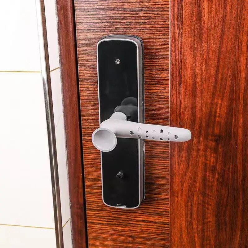 2 In 1 Silicon Door Knob Cover, Anti-Collision Door Knob Pad, Noiseless Suction Cup Doorknob Cover