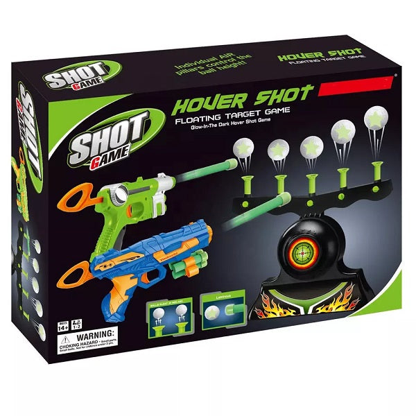 Electric hover shot target practice toys