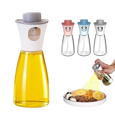 New Fashion Kitchen Oil Pot Sealed Dust-proof Oil Spray Bottle