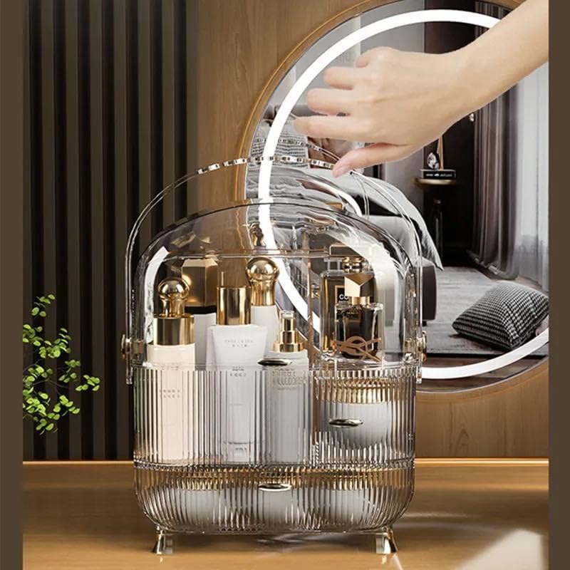 Acrylic Crystal Makeup Organizer