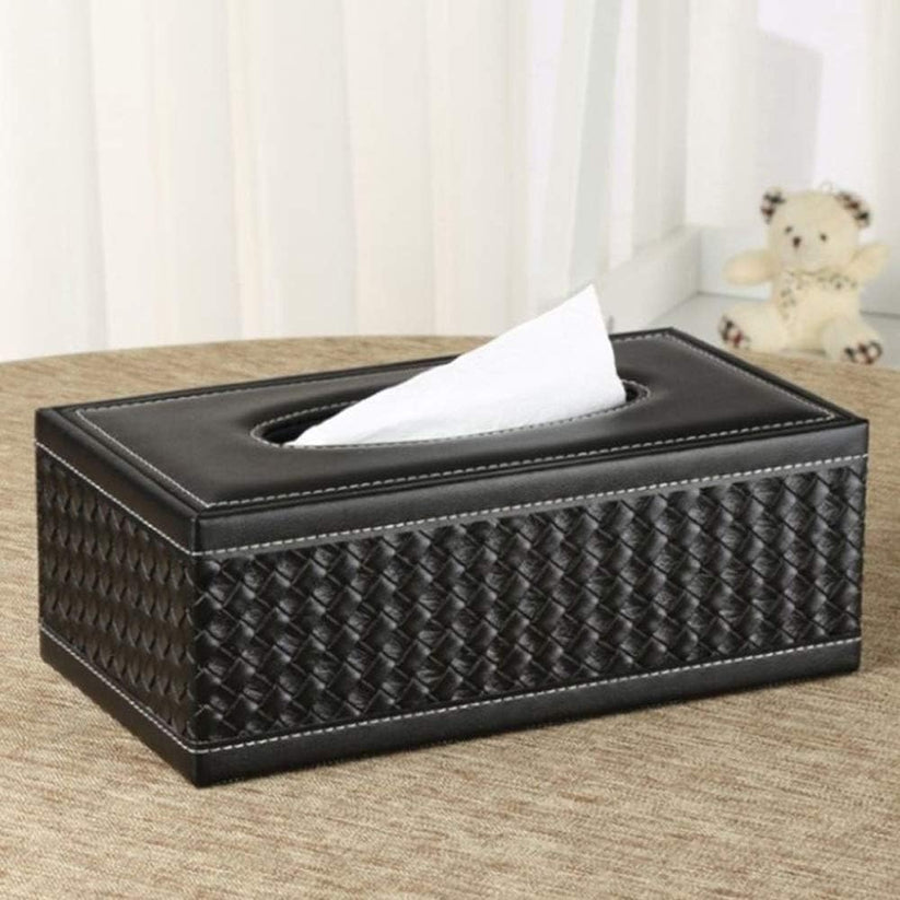 Leather Tissue Box