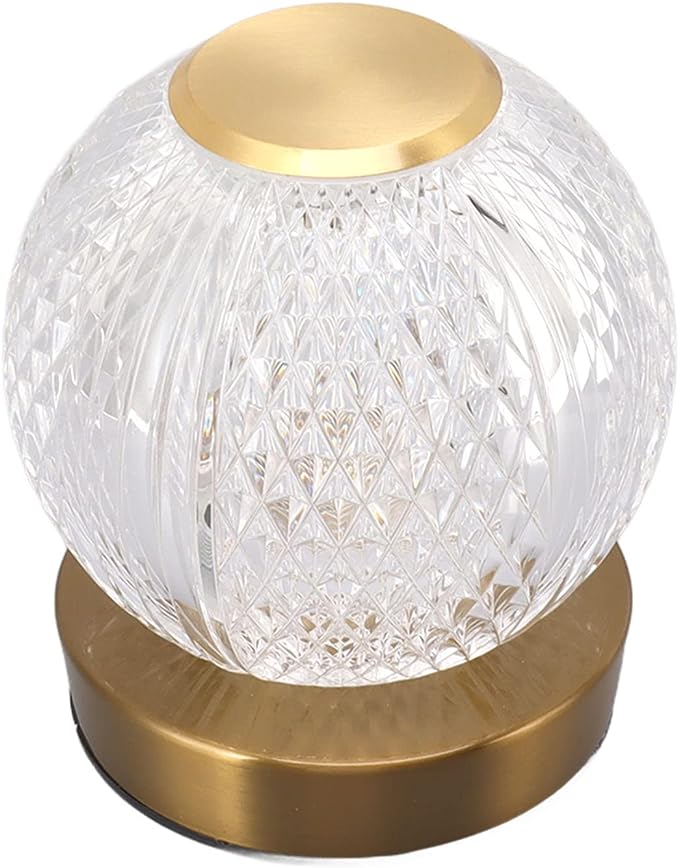 LED spherical table lamp Rechargeable