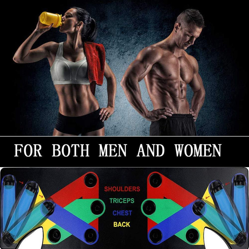 9 in 1 Push Up Rack Board For Men Women