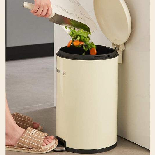 New Luxury Trash Can With Foot Pedal & Lid