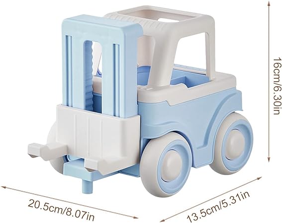 Cute Forklift Shape Desktop Pen Holder