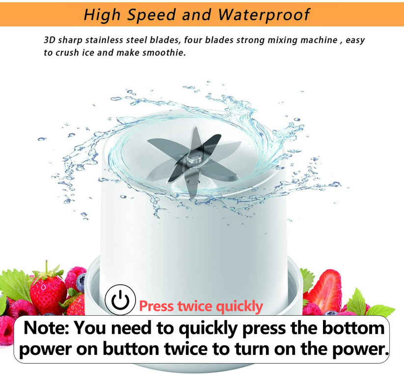 RECHARGEBALE FRESH JUICER BLENDER+