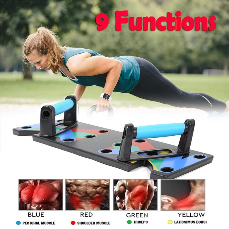 9 in 1 Push Up Rack Board For Men Women