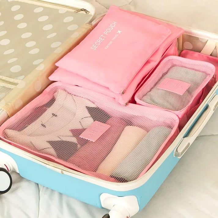 6 Pcs Travel Bags