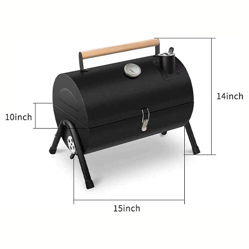 HEAVY DUTY CHARCOAL BARBECUE GRILL